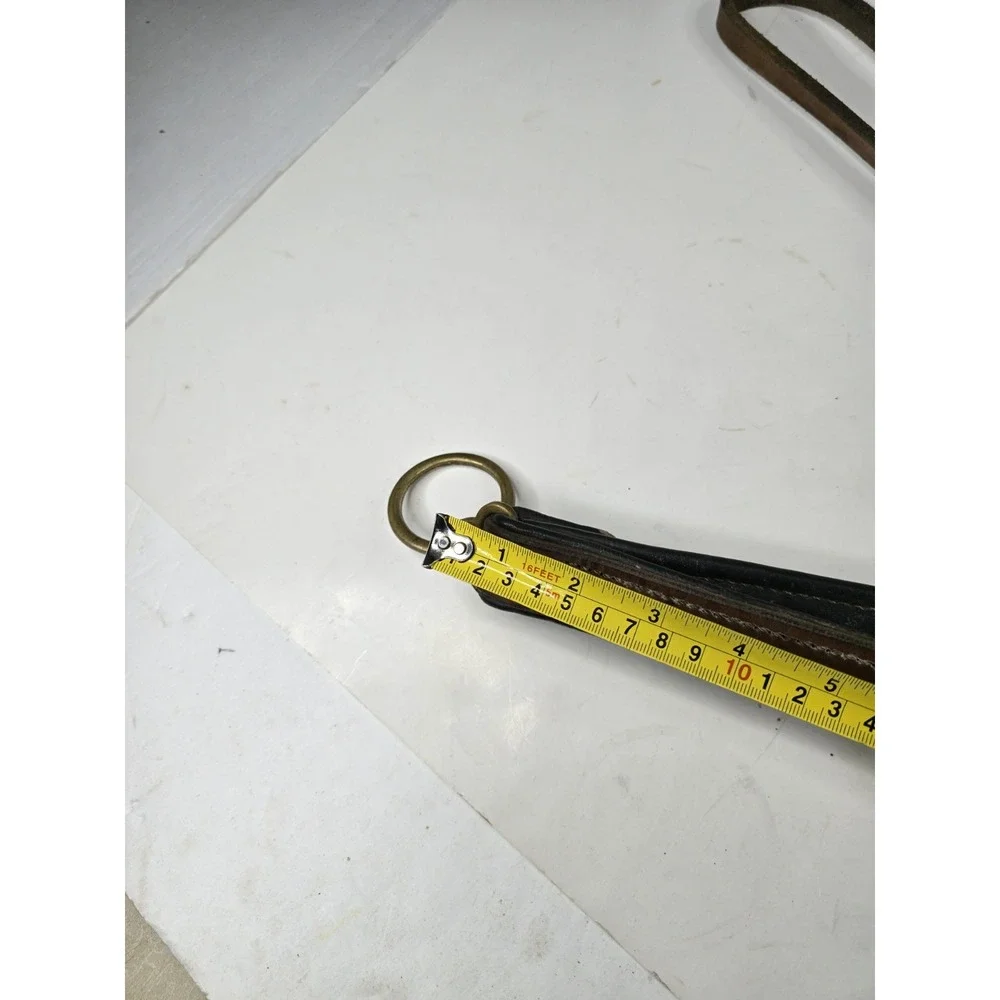 Vintage Turf Single Ear Leather Western Headstall with D Ring‎ Snaffle